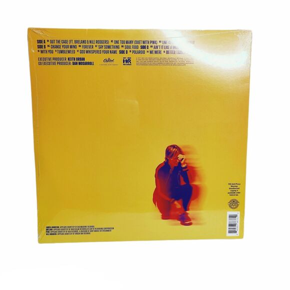 Keith Urban The Speed Of Now Pt.1 12 LP Exclusive Red & Yellow Vinyl New - Picture 3 of 6